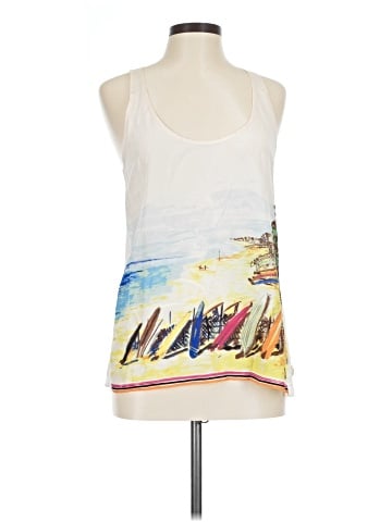 Juicy Couture Sleeveless Silk Top (view 1)