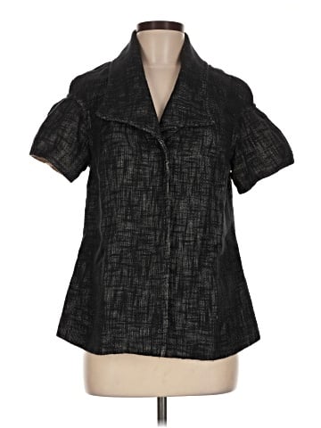 Lela Rose Short Sleeve Blouse (view 1)