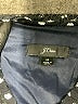 J.Crew 100% Polyester Polka Dots Black Long Sleeve Blouse Size M - photo 7