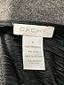 Cache 100% Polyester Metallic Black Long Sleeve Top Size XL - photo 7