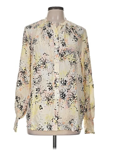 Equipment 3/4 Sleeve Blouse (view 1)