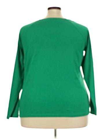 Lauren by Ralph Lauren 3/4 Sleeve T-Shirt (view 2)