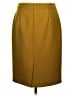 J.Crew 100% Wool Solid Gold Wool Skirt Size 6 - photo 2