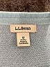 L.L.Bean 100% Cashmere Blue Cashmere Pullover Sweater Size Med Petite - photo 7