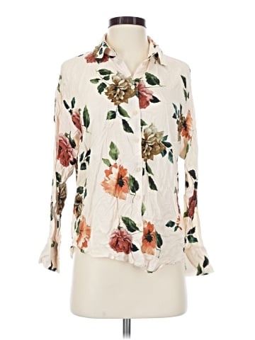 MNG 3/4 Sleeve Blouse (view 1)