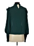 Max Studio 100% Polyester Green Long Sleeve Blouse Size XS - photo 2