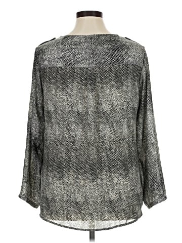 Dalia Collection Long Sleeve Blouse (view 2)
