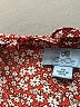 CeCe 100% Polyester Floral Red Short Sleeve Blouse Size XS - photo 7