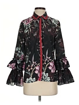 Badgley Mischka 3/4 Sleeve Blouse (view 1)