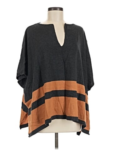 August Silk Long Sleeve Blouse (view 1)