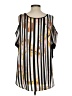 Bisou Bisou 100% Polyester Black Sleeveless Blouse Size S - photo 2