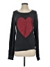 Wildfox Hearts Gray Sweatshirt Size XS - photo 1