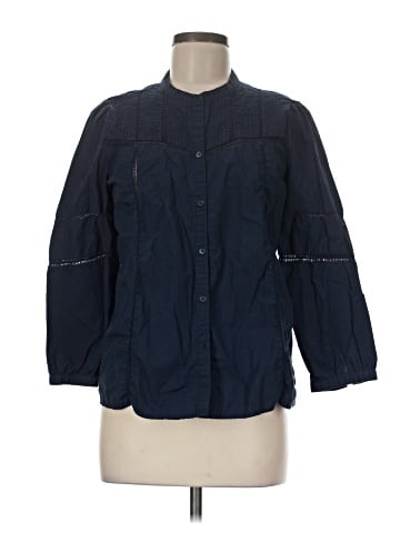 Lucky Brand 3/4 Sleeve Button-Down Shirt (view 1)