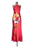 Xscape 100% Polyester Tropical Pink Red Cocktail Dress Size 8 (petite) - photo 1