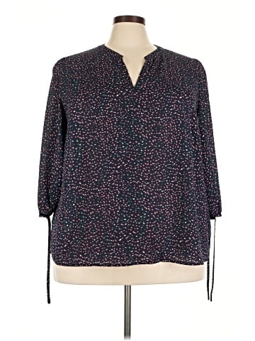 Collective Concepts 3/4 Sleeve Blouse (view 1)