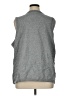 Basic Editions Gray Sweater Vest Size 1X - photo 2
