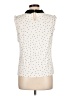 CeCe Ivory Sleeveless Blouse Size L - photo 2