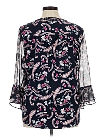 Charter Club 3/4 Sleeve Blouse (view 2)