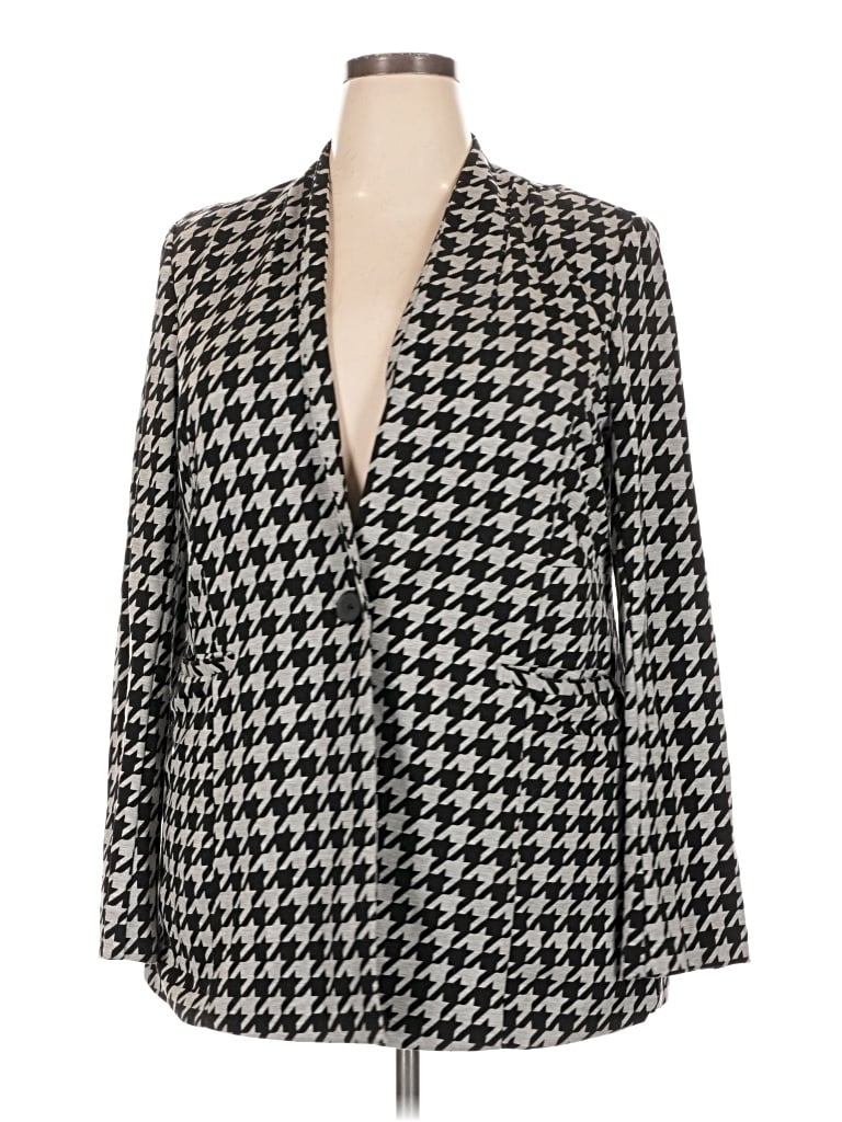 Pre-owned Torrid Blazer Jacket In Gray