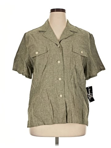 Southern Lady Short Sleeve Blouse (view 1)