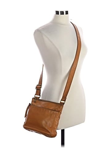 Fossil Leather Crossbody Bag (view 2)