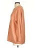 Cherish Solid Orange Pullover Sweater Size S - photo 5