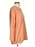 Cherish Solid Orange Pullover Sweater Size S - photo 4
