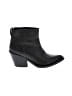 Acne 100% Leather Black Ankle Boots Size EU 39 - photo 1
