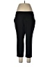 Purejill Solid Black Active Pants Size Lg Petite - photo 1