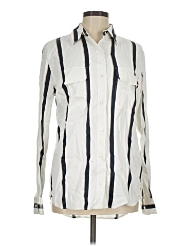 Equipment Long Sleeve Button-Down Shirt (view 1)