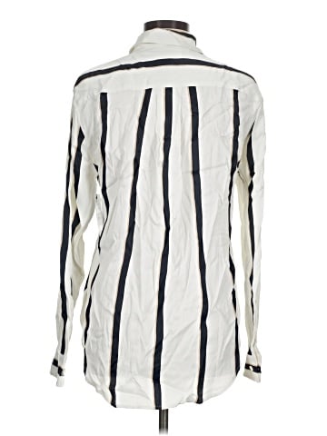 Equipment Long Sleeve Button-Down Shirt (view 2)