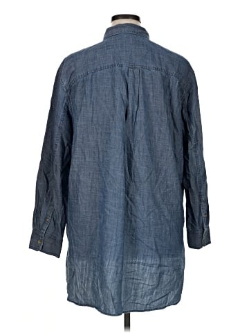 Caslon 3/4 Sleeve Button-Down Shirt (view 2)