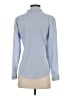 Ann Taylor 100% Polyester Blue Long Sleeve Blouse Size XS (petite) - photo 2