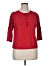 Talbots Red 3/4 Sleeve Top Size 1X Petite - photo 1