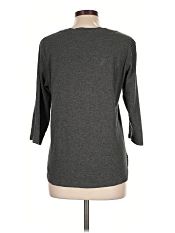 Gloria Vanderbilt 3/4 Sleeve T-Shirt (view 2)