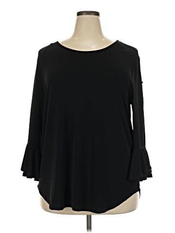 Green Envelope 3/4 Sleeve T-Shirt (view 1)