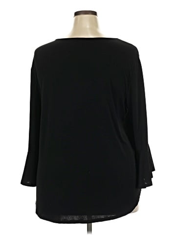 Green Envelope 3/4 Sleeve T-Shirt (view 2)