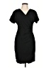 Assorted Brands Solid Black Cocktail Dress Size 10 Petite - photo 1