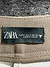 Zara 100% Polyester Gray Skort Size S - photo 3