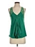 Deletta Green Sleeveless Blouse Size S - photo 1