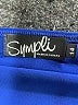 Sympli 100% Polyester Blue Short Sleeve Top Size 14 - photo 7