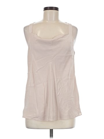 Jigsaw Sleeveless Silk Top (view 1)
