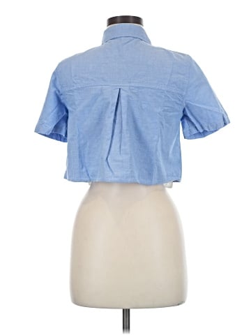 Zara Short Sleeve Button-Down Shirt (view 2)