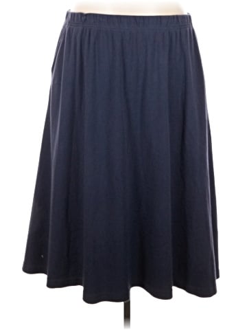Woman Within Casual Skirt (view 1)