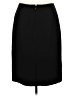 Kasper 100% Polyester Solid Black Formal Skirt Size 10 Petite - photo 2
