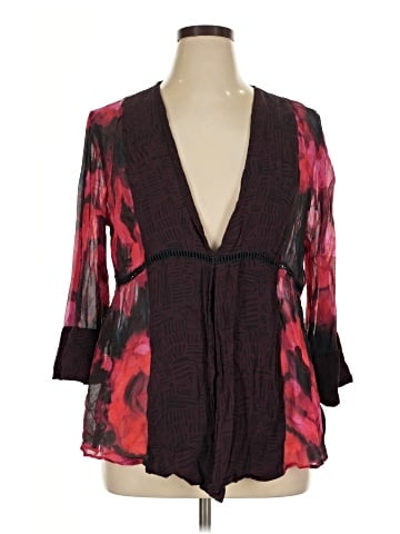 Soft Surroundings 3/4 Sleeve Blouse (view 1)