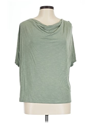 Green Envelope Short Sleeve Top (view 1)