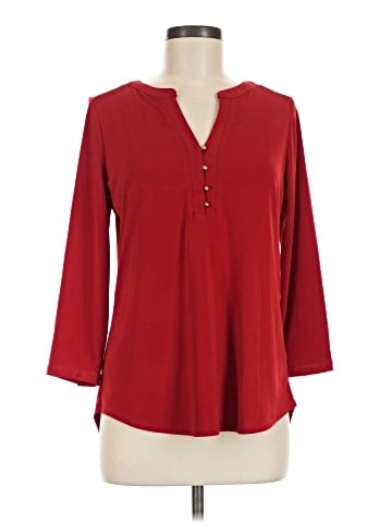 Dana Buchman 3/4 Sleeve Blouse (view 1)