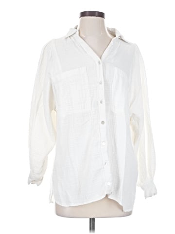 Topshop 3/4 Sleeve Blouse (view 1)
