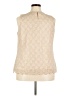 Talbots Ivory Sleeveless Blouse Size 18 Petite - photo 2